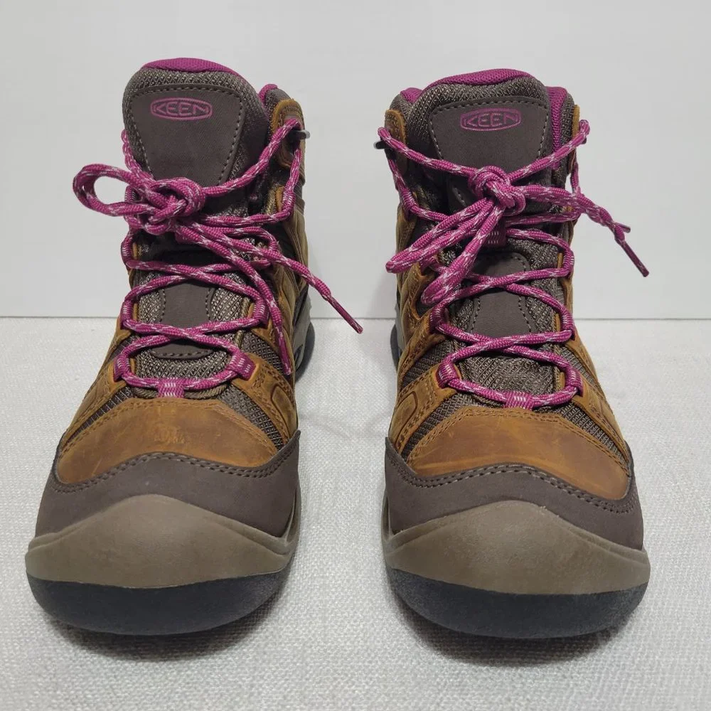 KEEN Circadia Vent Hiking Boot Shoe Waterproof  Syrup Bosenberry  Women's - Picture 6 of 16